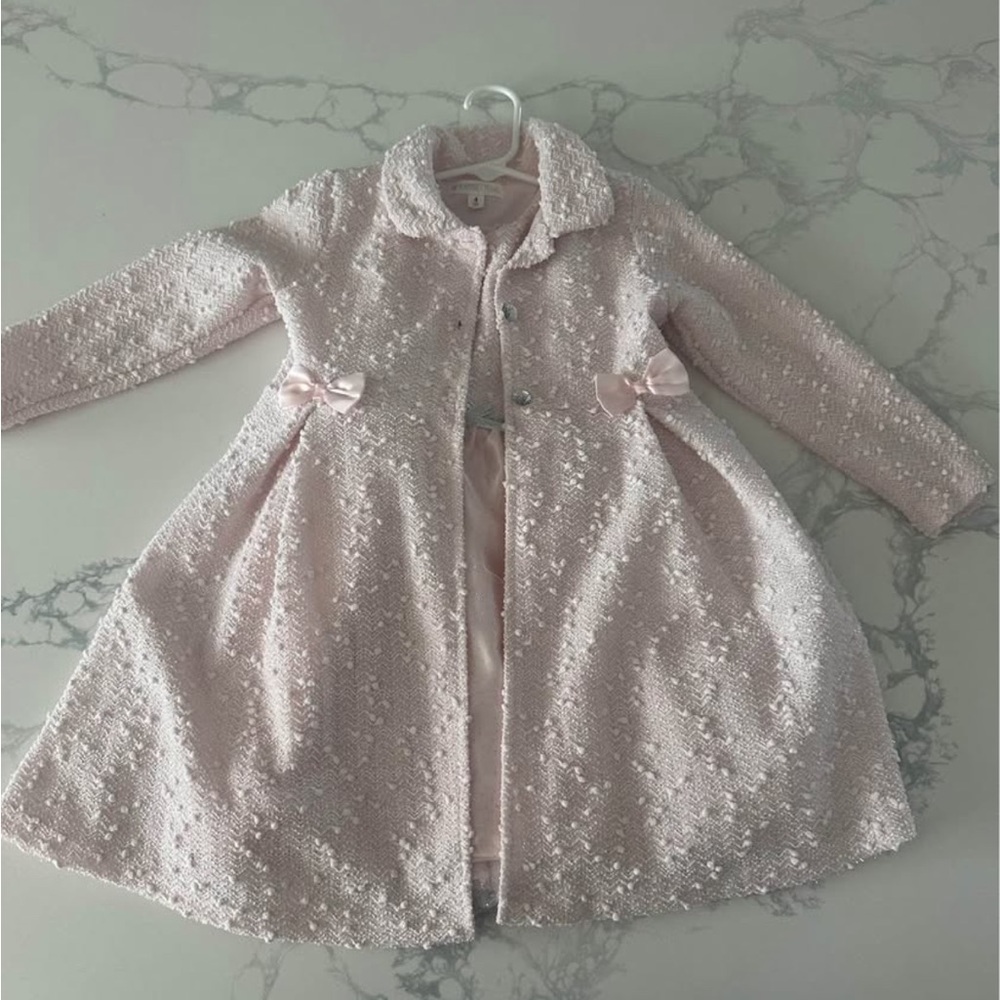 Nannette Kids Pink Lace Dress